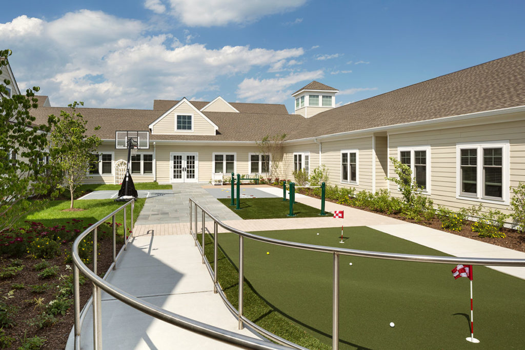 RGR Landscape - Peconic Landing Physical Therapy Courtyard