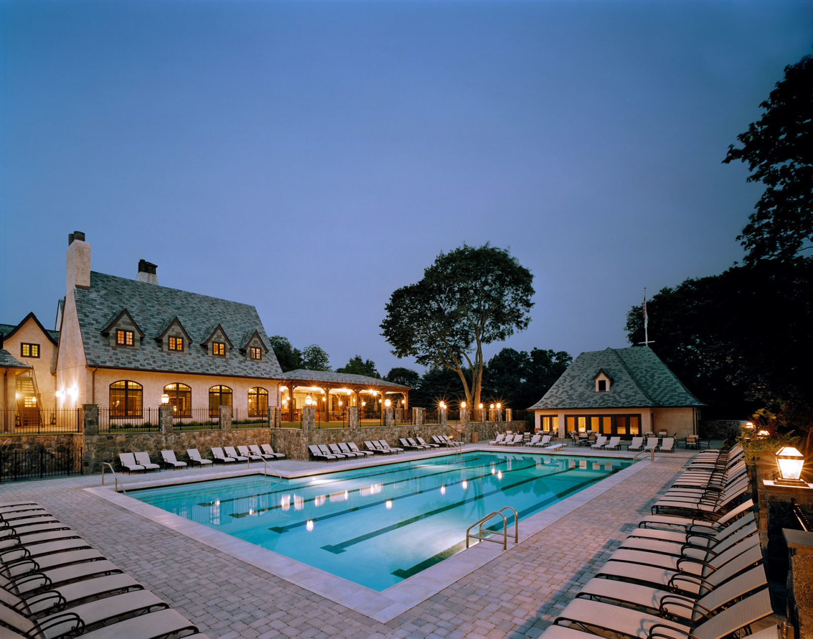 Quaker Ridge Golf Club Pool RGR Landscape